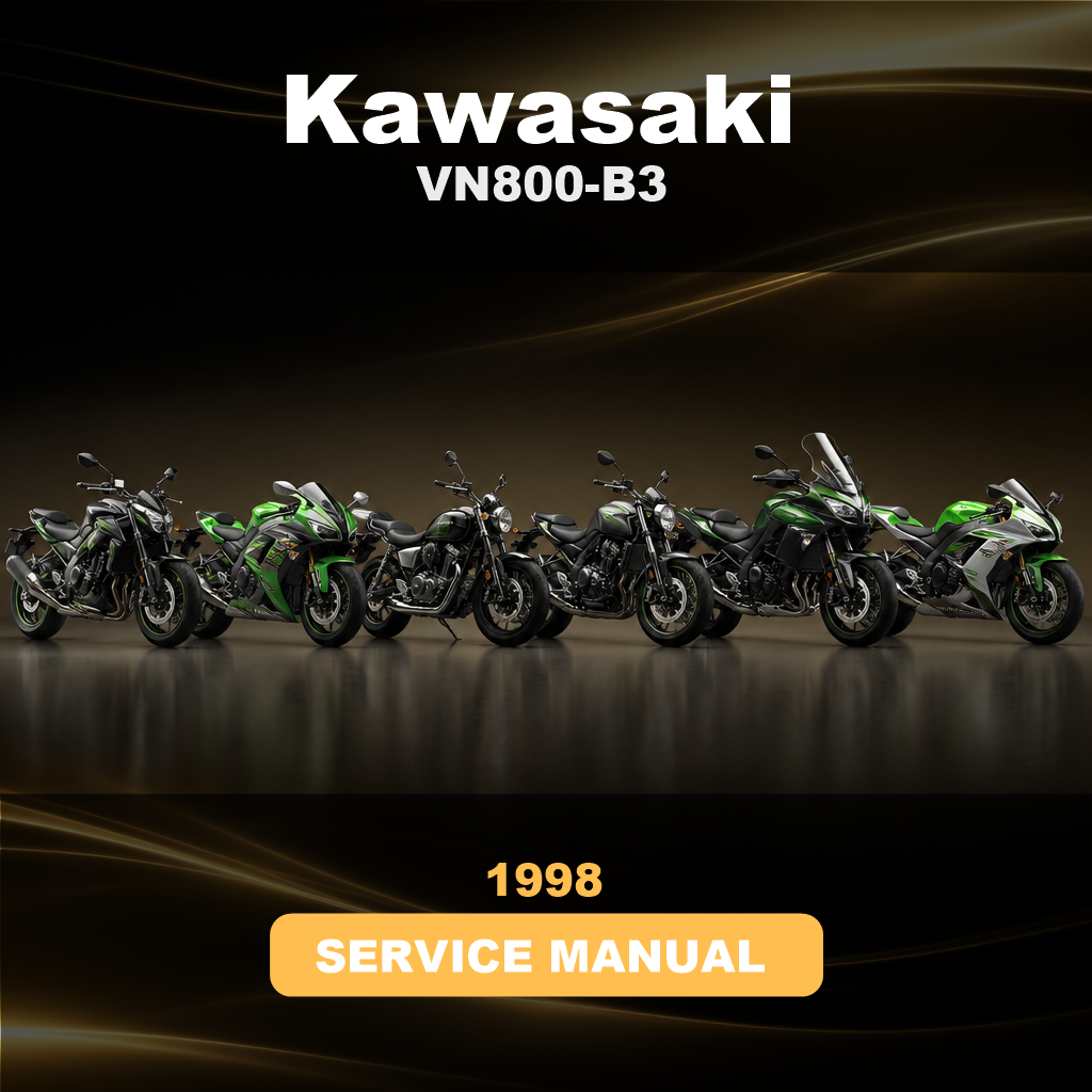 KAWASAKI VN800-B3 1998 Factory Service Repair Manual