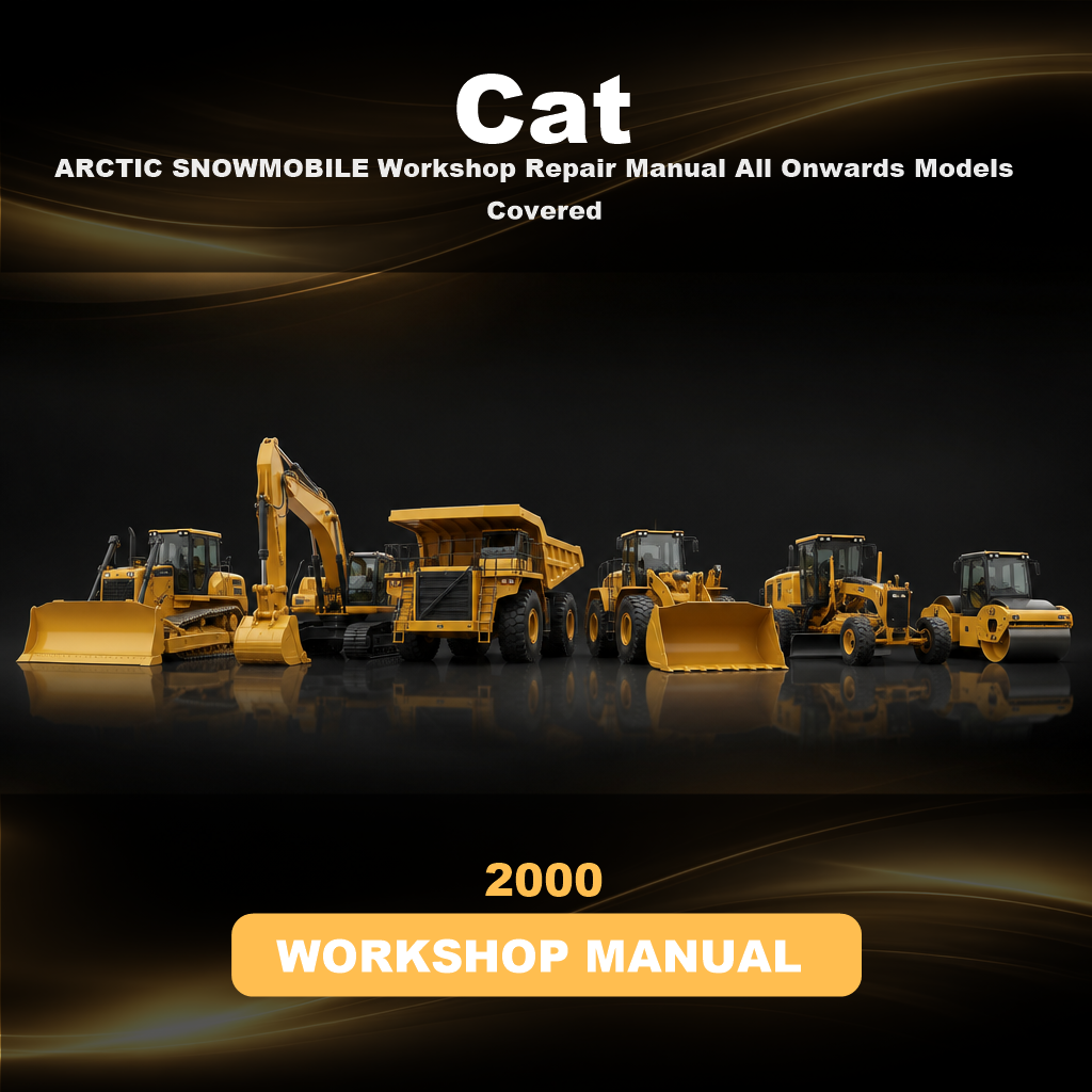 ARCTIC CAT SNOWMOBILE Workshop Repair Manual All 2000 Onwards Models Covered