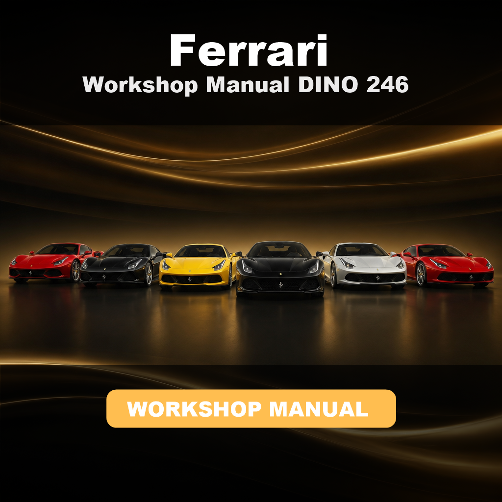 Workshop Manual FERRARI DINO 246
