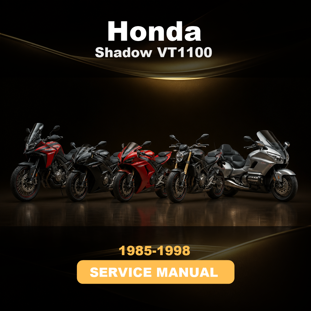 HONDA Shadow VT1100 1985-1998 Factory Service & Work Shop Manual