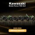 KAWASAKI Brute Force 750 4x4 2008 2009 Factory Service Manual