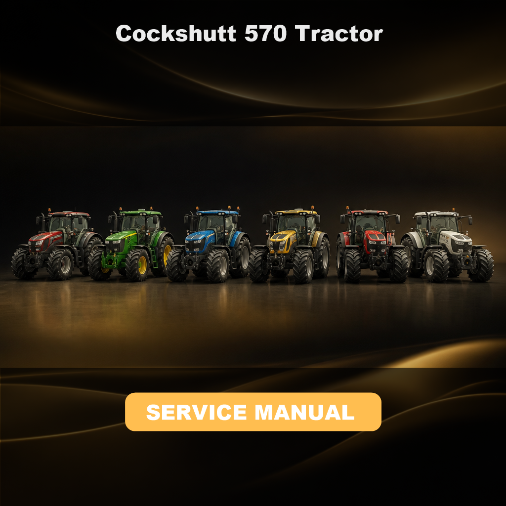 Cockshutt 570 Tractor Factory Service Repair Manual