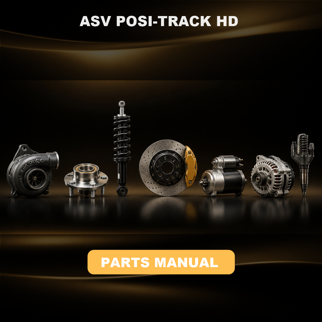 ASV POSI-TRACK HD 4520 Parts Manual