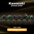 KAWASAKI GPZ550 Z550F 1983 1984 1985 Workshop Service Manual