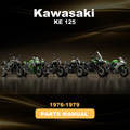 KAWASAKI KE 125 Parts Manual 1976-1979