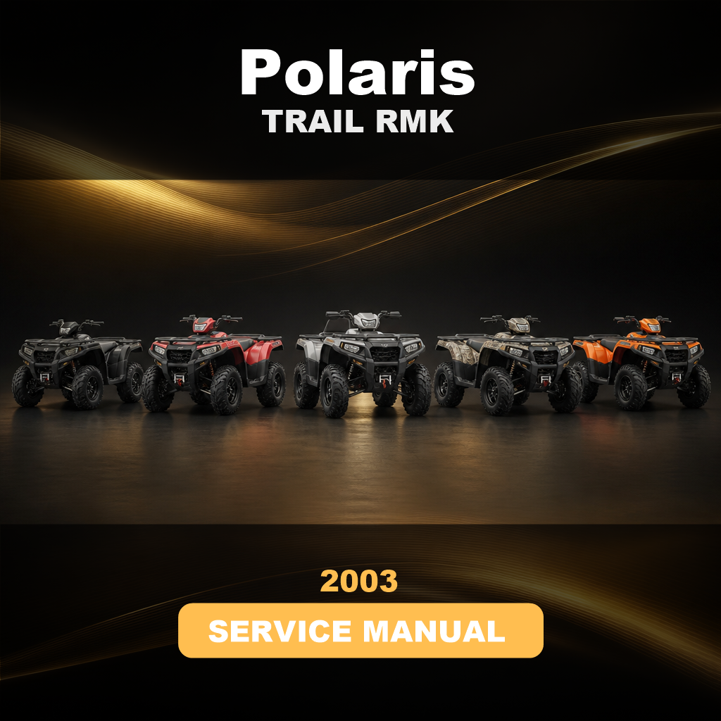 2003 POLARIS TRAIL RMK Factory Service & Work Shop Manual