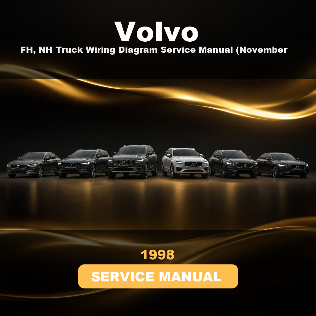 VOLVO FH, NH Truck Wiring Diagram Service Manual (November 1998)