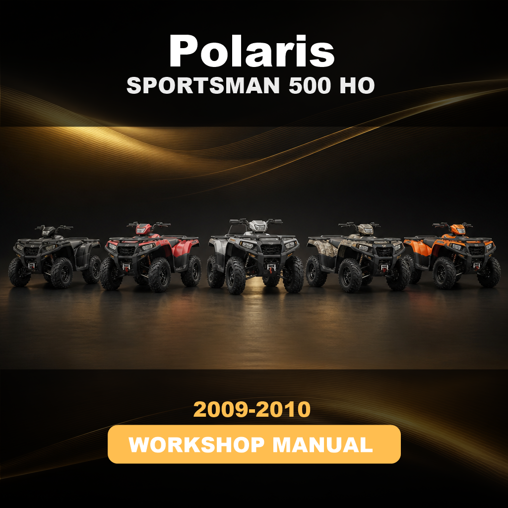 POLARIS SPORTSMAN 500 HO Service Repair Workshop Manual 2009-2010
