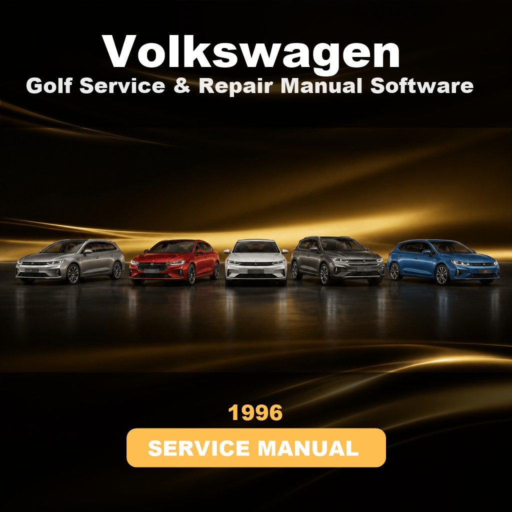 1996 VOLKSWAGEN Golf Service & Repair Manual Software