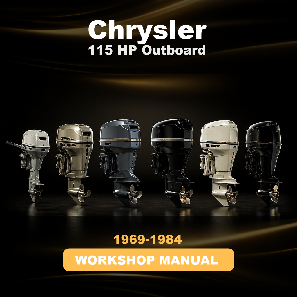 CHRYSLER 115 HP Outboard 1969-1984 Workshop Service Manual