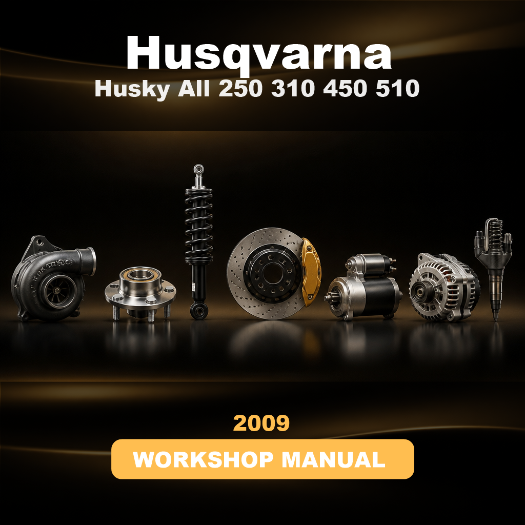 2009 Husky HUSQVARNA All 250 310 450 510 Workshop Manual