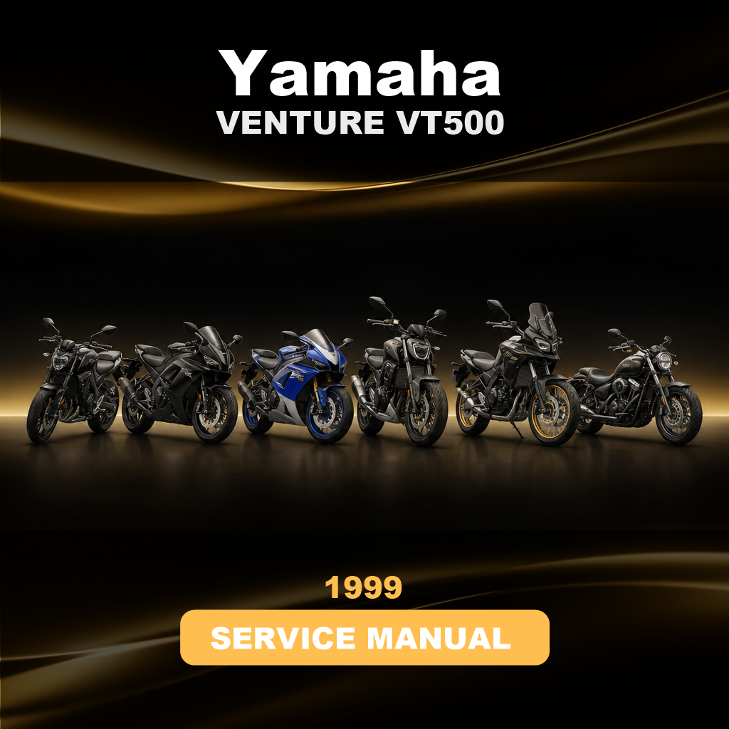 1999 YAMAHA VENTURE VT500 Factory Service & Work Shop Manual