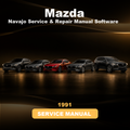 1991 MAZDA Navajo Service & Repair Manual Software