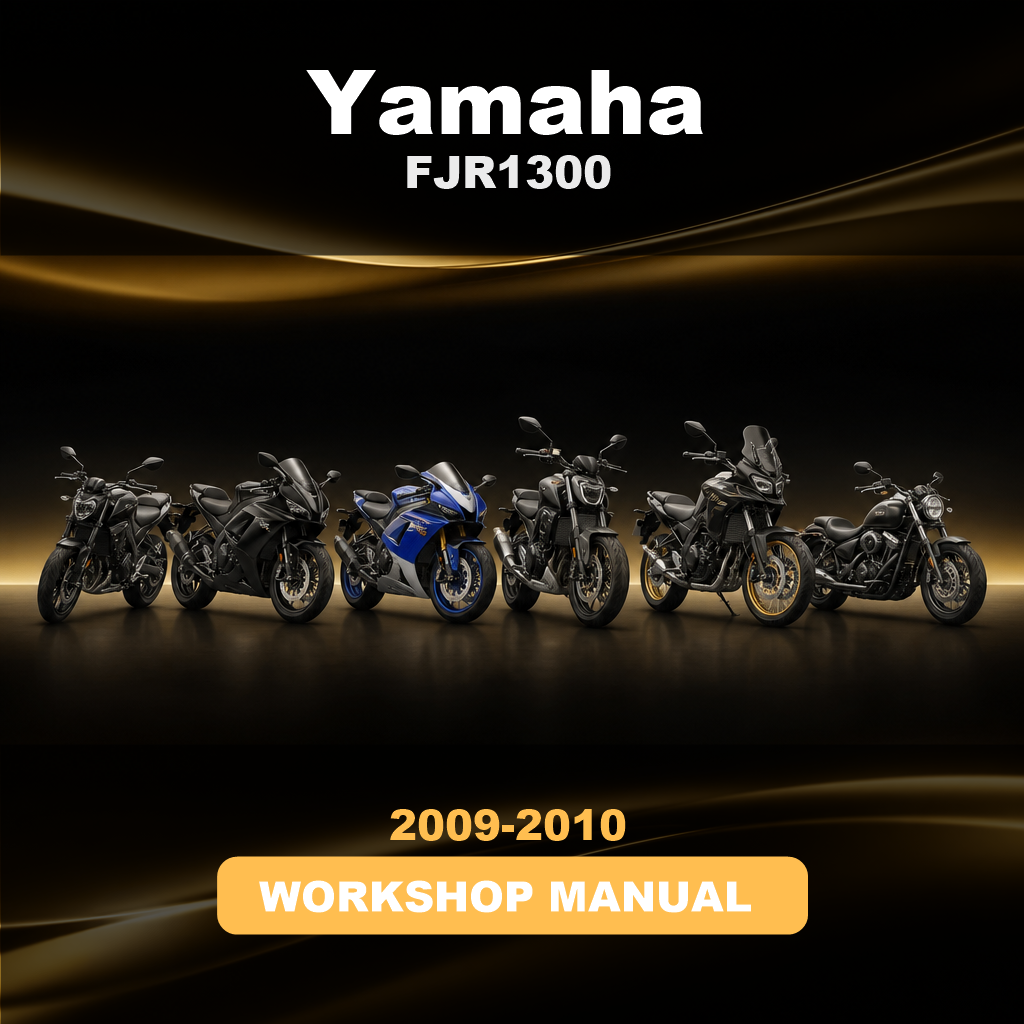 YAMAHA FJR1300 Workshop Manual 2009 2010