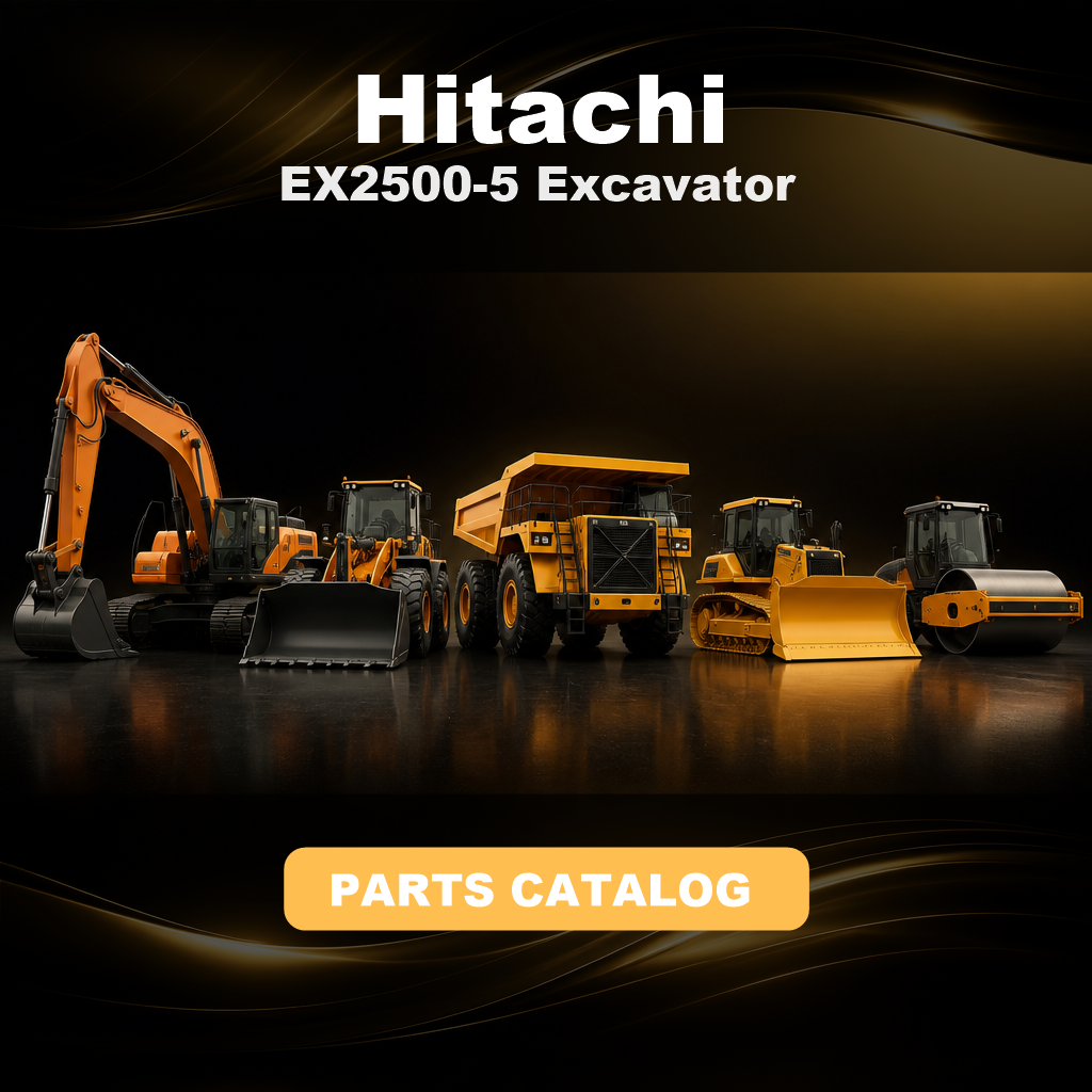 HITACHI EX2500-5 Excavator Parts Catalog Manual