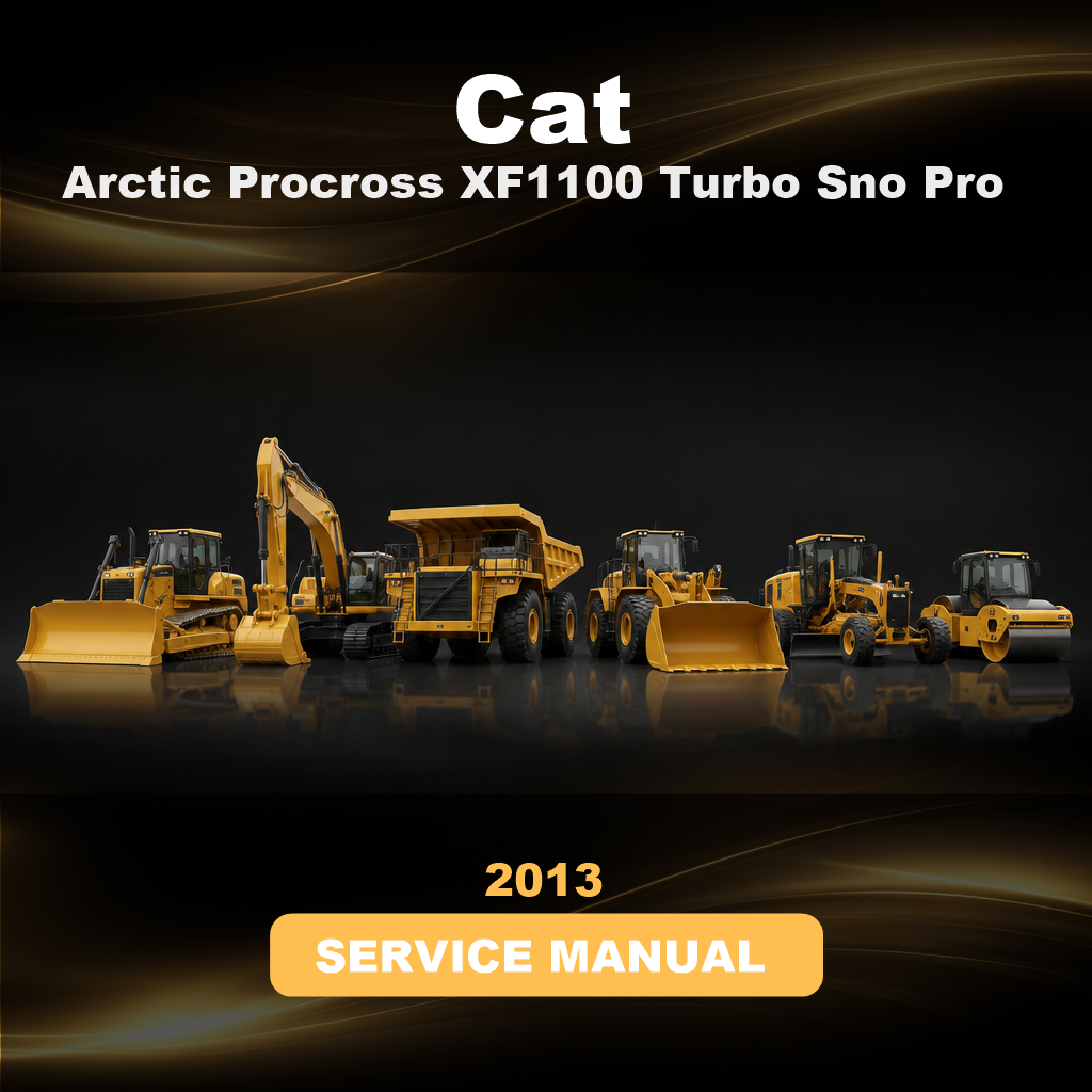 2013 Arctic CAT Procross XF1100 Turbo Sno Pro Factory Service & Work Shop Manual