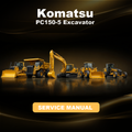 KOMATSU PC150-5 Excavator Manual