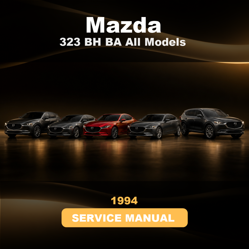 1994 MAZDA 323 BH BA All Models Service And Repair Manual