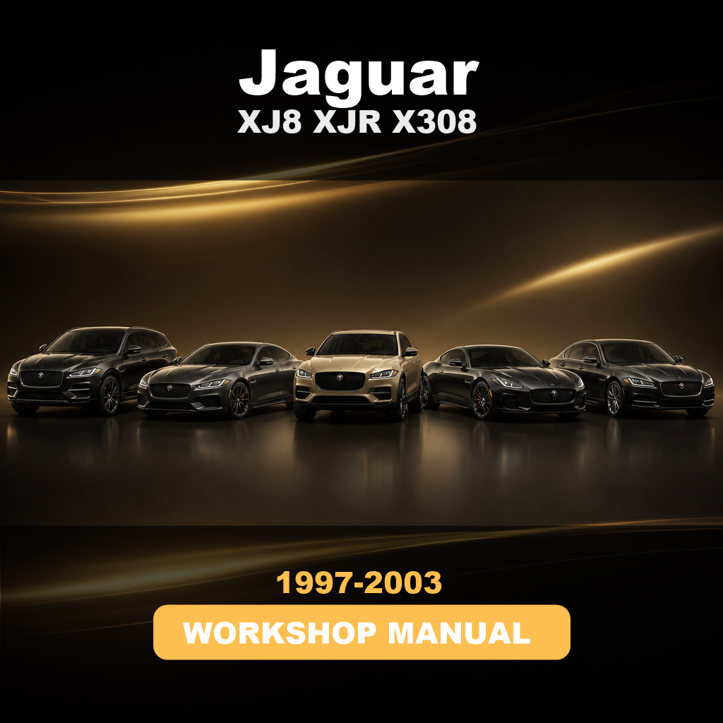JAGUAR XJ8 XJR X308 Workshop Repair Manual 1997-2003