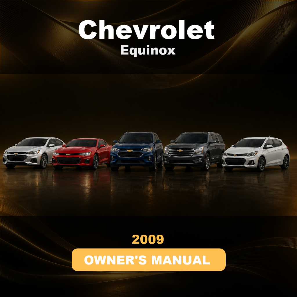 2009 CHEVROLET Equinox Owners Manual