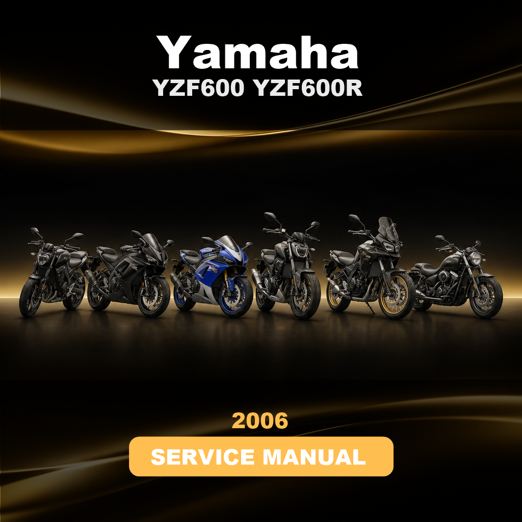 YAMAHA YZF600 YZF600R 2006 Factory Service Repair Manual