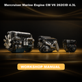 Mercruiser Marine Engine CM V6 262CID 4.3L Service Workshop Manual