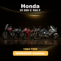 1984 -1985 HONDA Vf 500 C 500 F Workshop Service Repair Manual