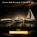 2009 Ski-Doo MXZ Renegade X 600 HO E-TEC Factory Service & Work Shop Manual