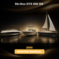 2005 Ski-Doo GTX 600 HO Factory Service & Work Shop Manual