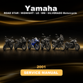 2001 YAMAHA ROAD STAR / MIDNIGHT / LE / MM / SILVERADO Motorcycle Service Manual