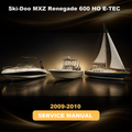 Ski-Doo MXZ Renegade 600 HO E-TEC 2009-2010 Factory Service & Work Shop Manual