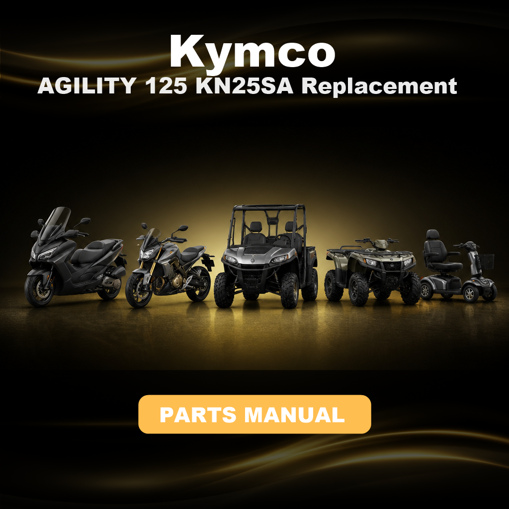 KYMCO AGILITY 125 KN25SA Replacement Parts Manual