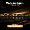 VW VOLKSWAGEN Golf TDI 1999-2005 Repair Service Manual