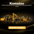 KOMATSU PC75UU-2 Hydraulic Excavator Service Repair Shop Manual SN 5001 And UP