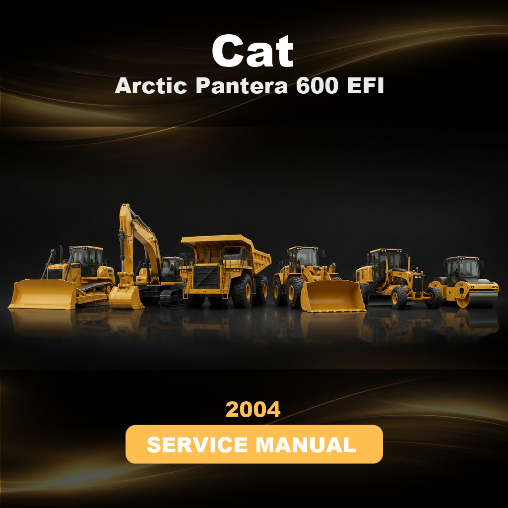 2004 Arctic CAT Pantera 600 EFI Factory Service & Work Shop Manual