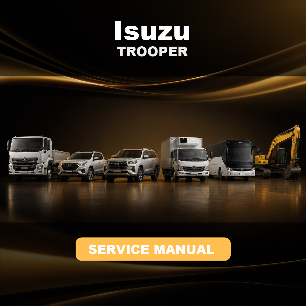 ISUZU TROOPER Service Repair Manual 98-04
