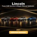 2001 LINCOLN Town CAR Service & Repair Manual Software