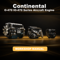 CONTINENTAL O-470 IO-470 Series Aircraft Engine Complete Workshop Service Repair Manual