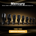 MERCURY Marine 100HP 115HP 2 Stroke 4 CYLINDER OUTBOARD Engine Full Service & Repair Manual 1988-1993