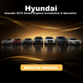 HYUNDAI Seasalls S270 Series Engines Installation & Operation Manual
