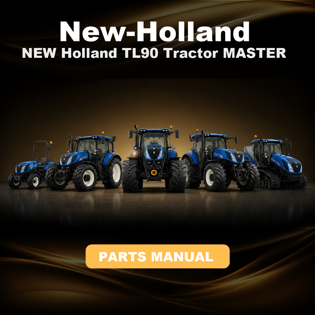 NEW Holland TL90 Tractor MASTER ILLUSTRATED Parts LIST Manual BOOK
