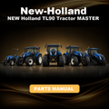 NEW Holland TL90 Tractor MASTER ILLUSTRATED Parts LIST Manual BOOK