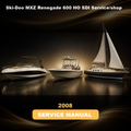 Ski-Doo MXZ Renegade 600 HO SDI 2008 Service/shop Manual