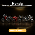 HONDA CN250 HELIX Service Repair Manual 1993 ONWARD