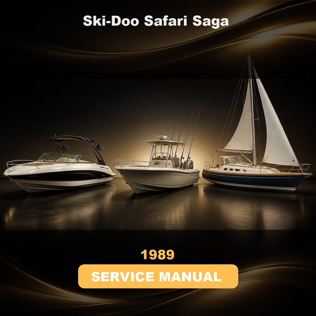 Ski-Doo Safari Saga 1989 Service & Repair Manual