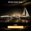 Ski-Doo Safari Saga 1989 Service & Repair Manual