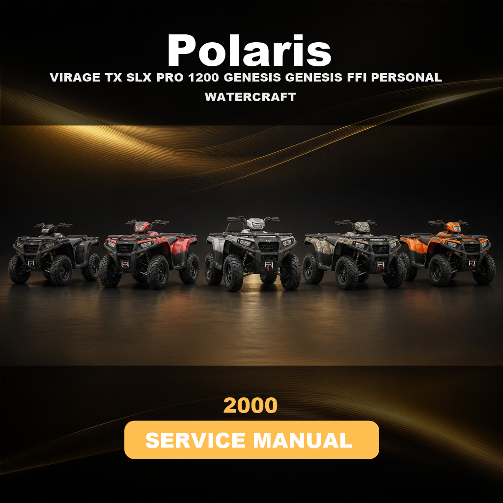 2000 POLARIS VIRAGE TX SLX PRO 1200 GENESIS GENESIS FFI PERSONAL WATERCRAFT