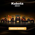 KUBOTA ZD331 Factory Service & Work Shop Manual