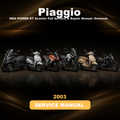 PIAGGIO NRG POWER DT Scooter Full Service & Repair Manual 2003-Onwards