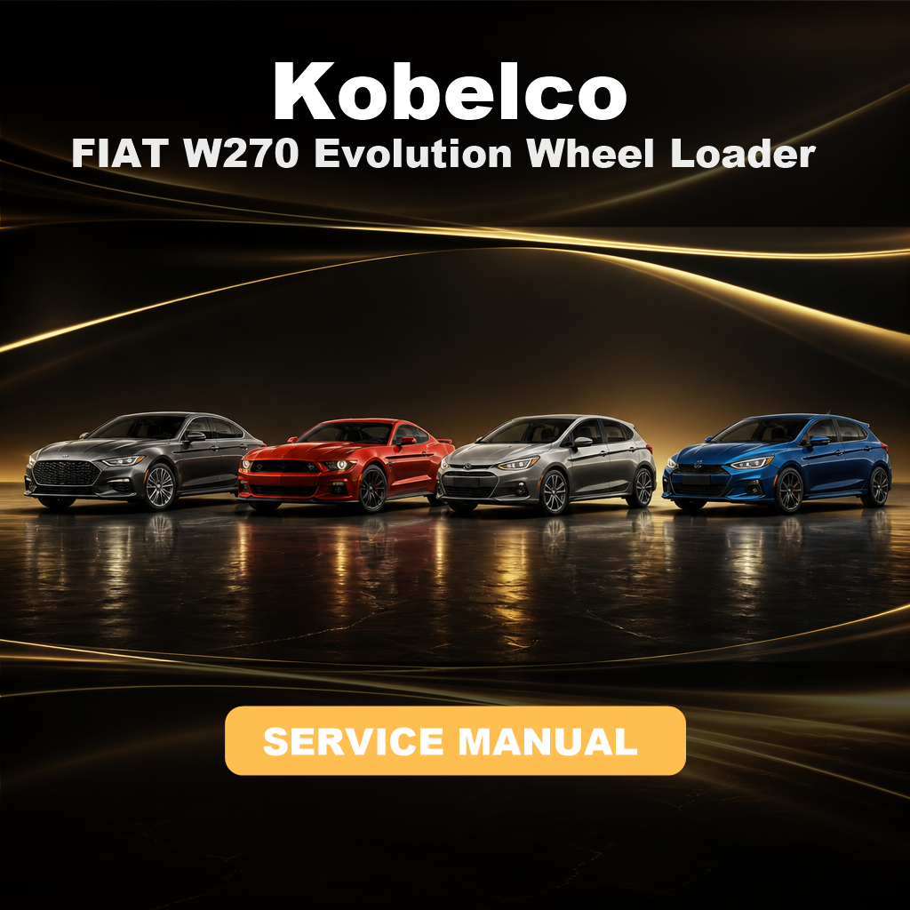 FIAT KOBELCO W270 Evolution Wheel Loader Service Repair Manual